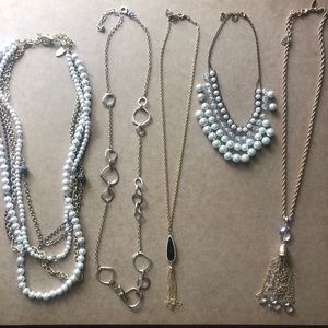 5 necklace bundle ! PERFECT CONDITION!